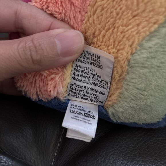 Jellycat Amuseable colorful Rainbow happy smile Plush Stuffed 12" - Picture 6 of 6